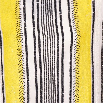Antik Batik ZABOU Amarelo / Branco / Preto