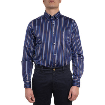 Textil Homem Camisas mangas comprida Paul & Shark 39851-27788 Azul