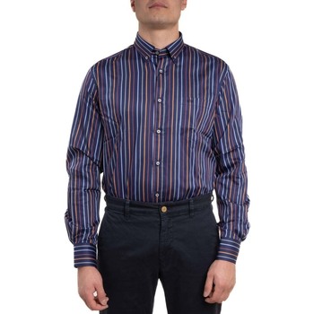 Textil Homem Camisas mangas comprida Paul & Shark 39851-27789 Azul