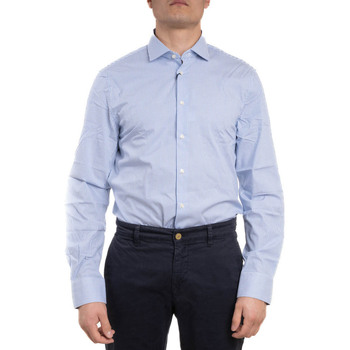 Textil Homem Camisas mangas comprida Tommy Hilfiger MW0MW31911 Azul