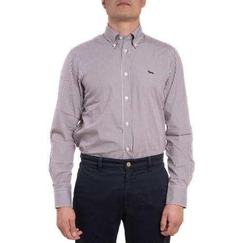 Textil Homem Camisas mangas comprida Vestuário homem a menos de 60 CRK011012605B Bordô