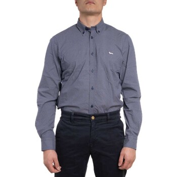 Textil Homem Camisas mangas comprida Harmont & Blaine CRK026012572M Azul