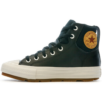 Sapatos Rapaz Converse youth chuck taylor all star debossed hi mens shoes cool grey-white 166068f Converse youth  Preto