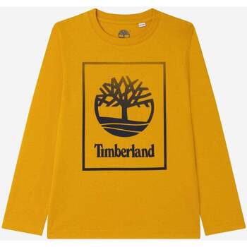 Textil Rapaz Sweats Timberland Nature T25T31-56B-5-19 Amarelo