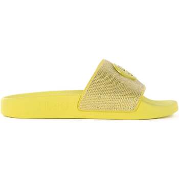 Sapatos Mulher Chinelos Liu Jo Gliterred Slides Amarelo