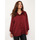 Textil Mulher camisas La Modeuse 69094_P161063 Vermelho