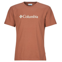 Textil Homem T-Shirt sorts curtas Columbia CSC Basic Logo Tee Castanho