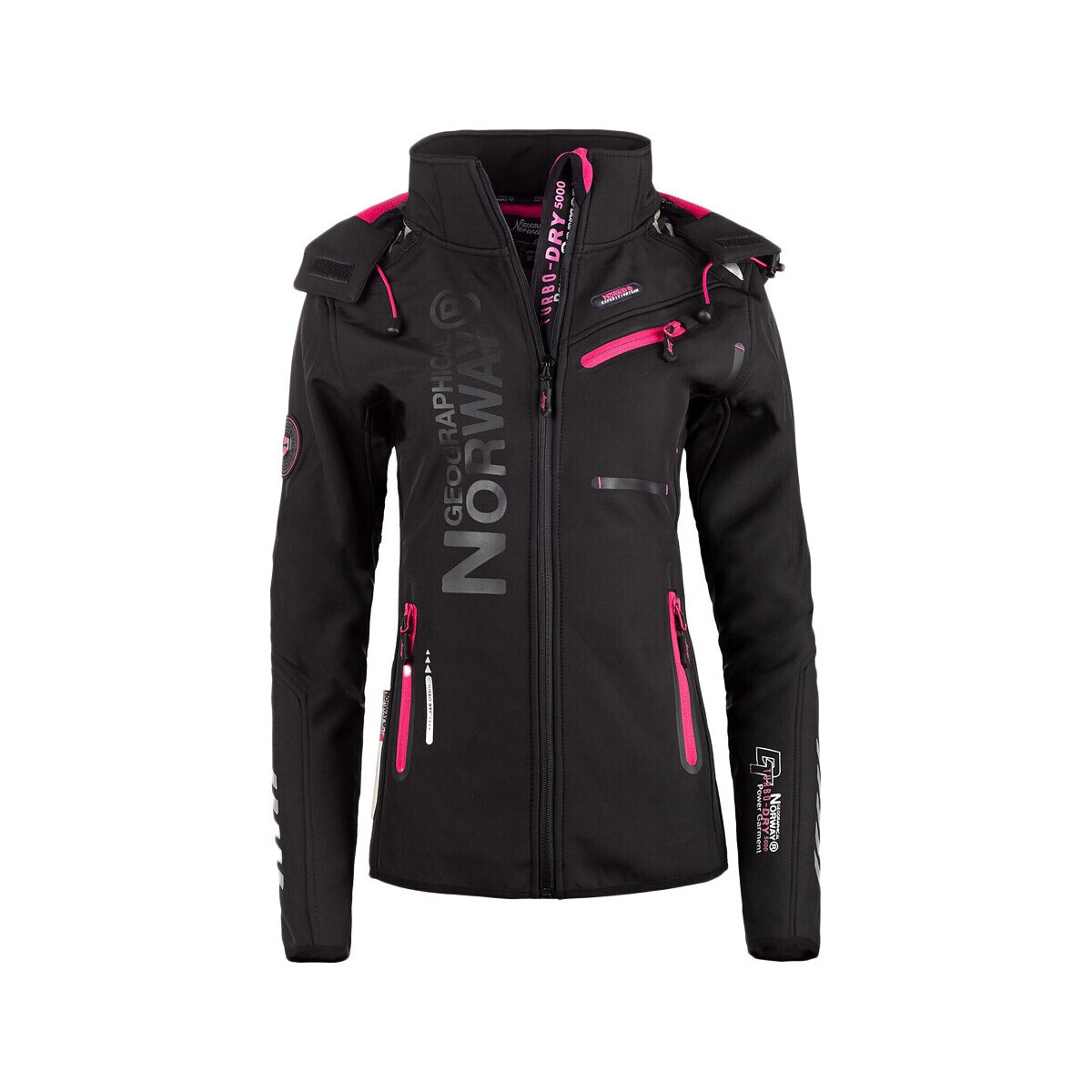 Textil Mulher Casacos  Geographical Norway  Preto