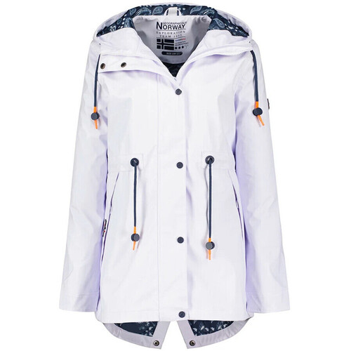Textil Mulher Parkas Geographical Norway  Branco