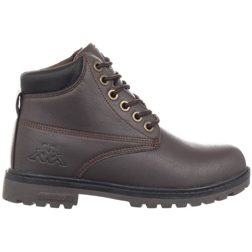 Sapatos Homem Sapatilhas de cano-alto Kappa Logo Tennesee 2 Castanho