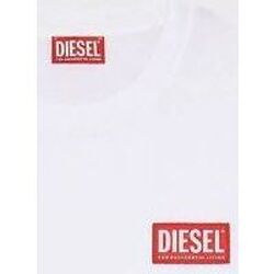 Textil Homem T-shirts e Pólos Diesel A11927 0CATM T-JUST-NLABEL-100 Branco