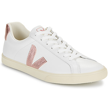 Sapatos Mulher Sapatilhas Girls Veja ESPLAR LOGO Branco / Rosa