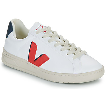 Sapatos Sapatilhas Cotton Veja URCA W Branco / Vermelho