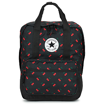 Converse BP CHERRY AOP SMALL SQUARE BACKPACK Preto