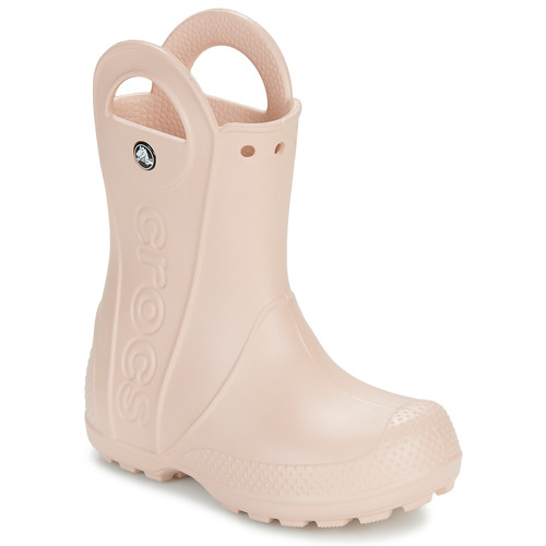 Sapatos Rapariga Botas de borracha 207713-410 Crocs Handle It Rain Boot Kids Rosa