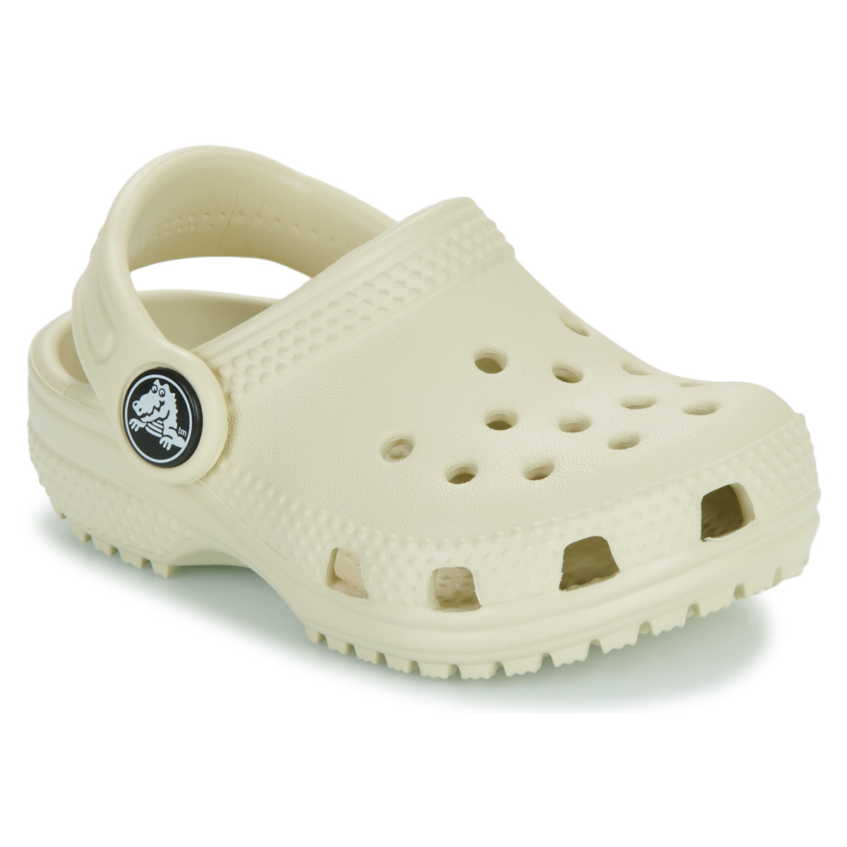 Sapatos Criança Tamancos Crocs ctm Classic Clog T Bege