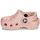 Sapatos Rapariga Tamancos Capri Crocs Classic Glitter Clog T Rosa / Glitter
