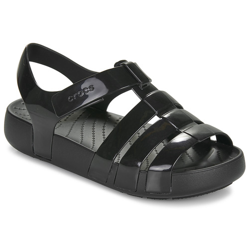 Sapatos Rapariga Sandálias Crocs Crocs bayaband black Preto