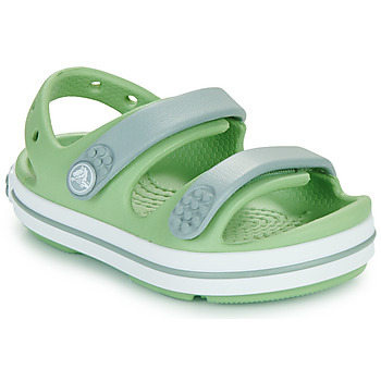 Sapatos Criança Sandálias Crocs Tan Crocband Cruiser Sandal T Verde