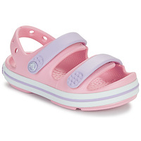 Sapatos Rapariga Sandálias Crocs Sandal Crocband Cruiser Sandal T Rosa