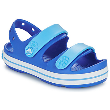 Sapatos Criança Sandálias Crocs Crocs Crocband Clog Girls Grade School Slides White Azul