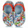 Sapatos Criança Tamancos Crocs Avengers Off Court Clog K Cinza / Multicolor