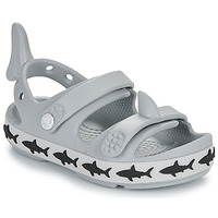 Sapatos Criança Sandálias Crocs Rain Crocband Cruiser Shark SandalT Cinza