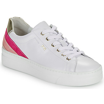 Sapatos Mulher Sapatilhas NeroGiardini E409932D Branco / Rosa