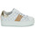 Sapatos Mulher Sapatilhas NeroGiardini E409954D Branco / Conhaque / Ouro