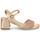 Sapatos Mulher Sandálias NeroGiardini E410260D Rosa / Ouro