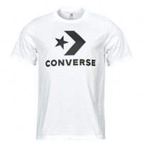Textil T-Shirt mangas curtas Converse STAR CHEVRON TEE WHITE Branco