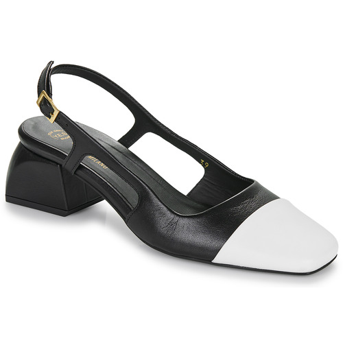 Sapatos Mulher Escarpim Fericelli LEA Preto / Branco