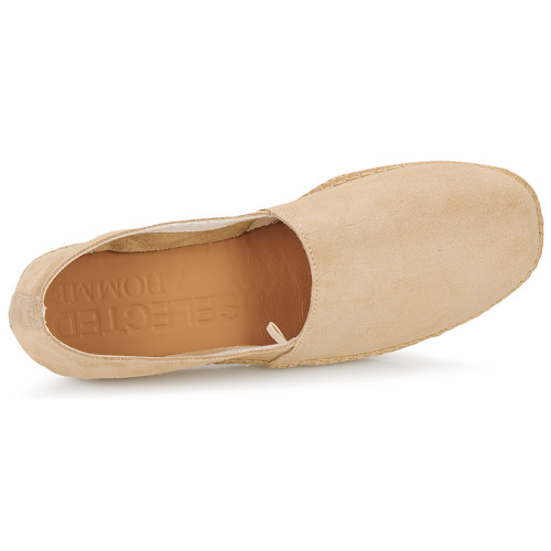 Selected SLHAJO NEW SUEDE ESPADRILLES B Bege