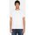 Textil Homem T-shirts e Pólos Dondup US198 JF0271U-DU00 WHITE Branco