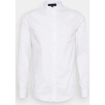 Textil Homem Camisas mangas comprida Emporio Armani  Branco