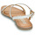 Sapatos Mulher Sandálias Gioseppo BARGEME Branco / Ouro