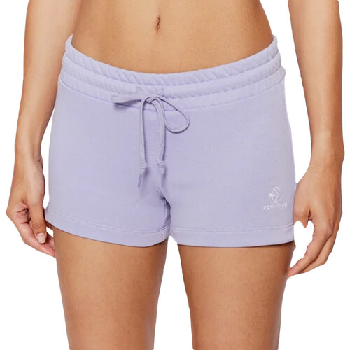 Tecollection Mulher Shorts / Bermudas Converse pink  Violeta