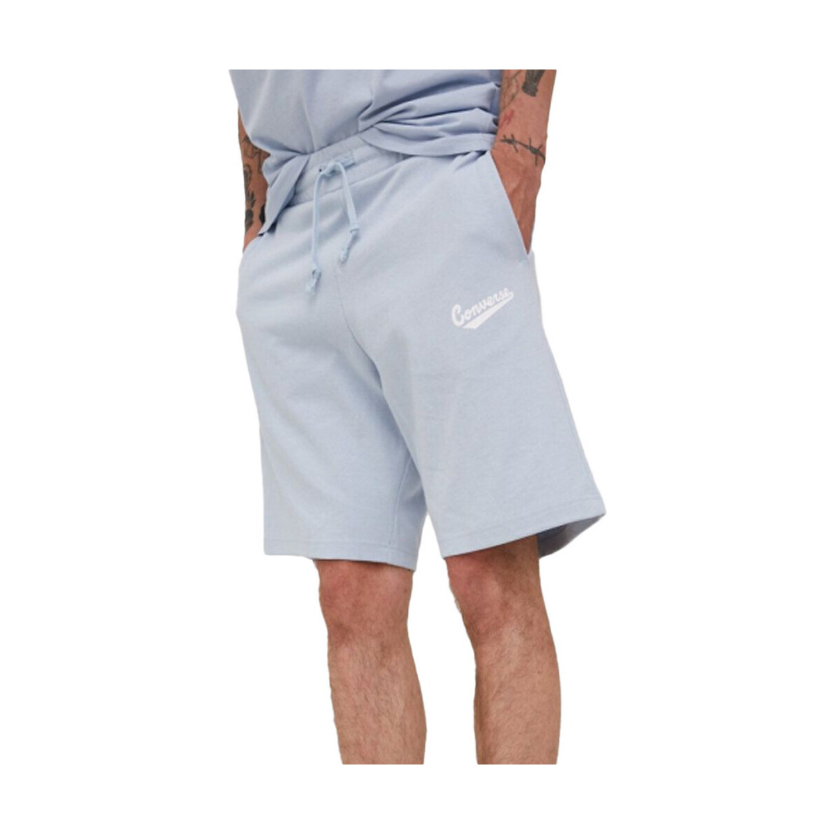Textil Homem Shorts / Bermudas Converse  Azul