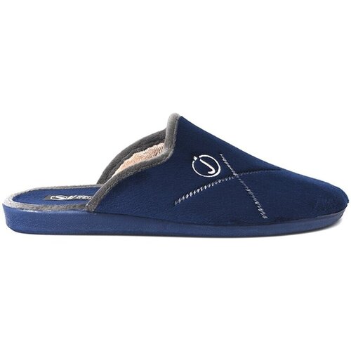 Sapatos Homem Toalha e luva de banho Javer Zapatillas de Casa  Bordado 31-301 Marino Azul