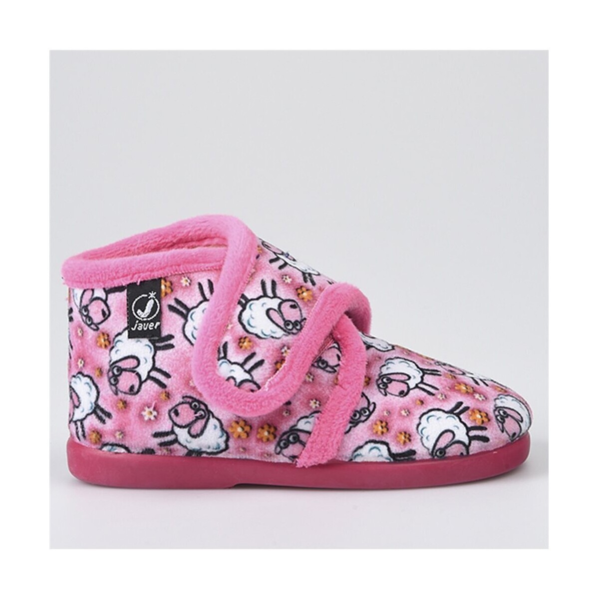 Sapatos Criança Sapatos & Richelieu Javer Zapatillas de Casa  Ovejas 1-221 Fuxia Rosa