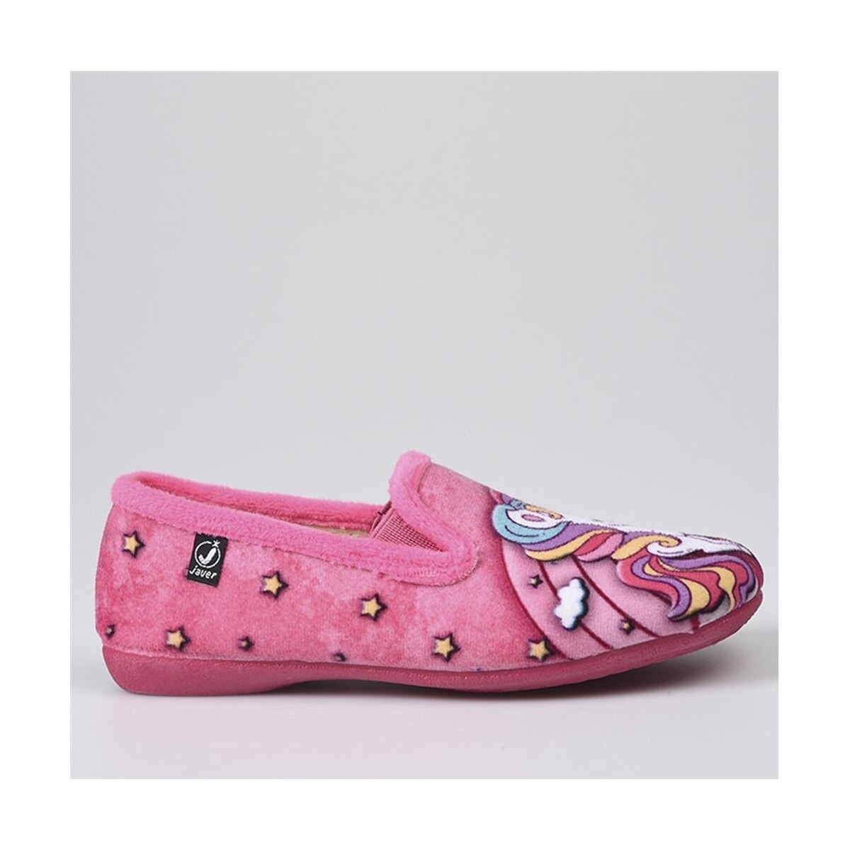 Sapatos Criança Sapatos & Richelieu Javer Zapatillas de Casa  Unicornio 3-117 Fuxia Rosa