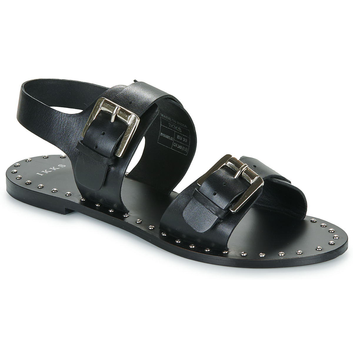 Sapatos Mulher Sandálias Ikks BY80505-02-NOIR Preto