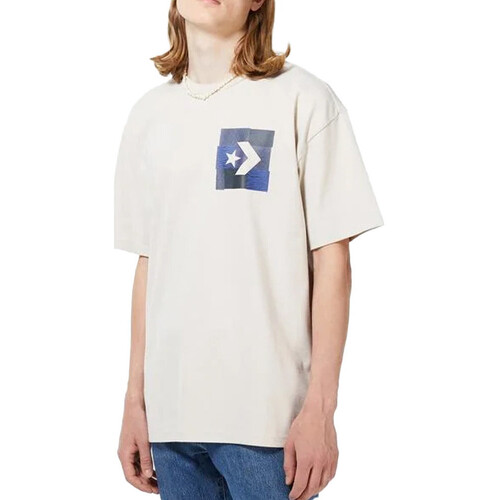 Textil Homem T-Shirt mangas curtas Converse  Branco