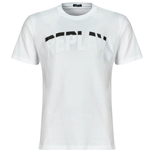 Textil Homem T-Shirt sale curtas Replay M6762-000-23608P Cinza