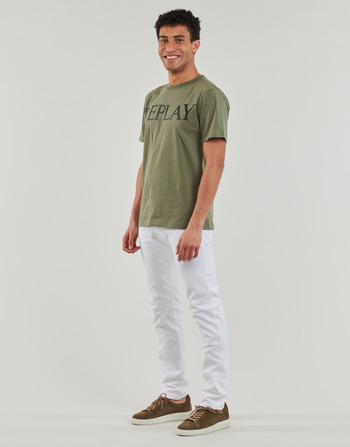 number-print crewneck T-shirt Bianco