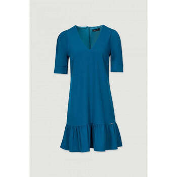 Textil Mulher Vestidos Ferrache OI23SN11624-3-5 Azul