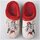 Sapatos Mulher Sapatos & Richelieu Flossy Zapatillas de Casa  París 26-96 Crudo Bege