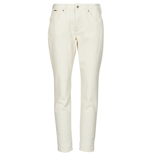 Textil Mulher Eyes high-rise straight jeans tapered Pepe jeans TAPERED JEANS HW Ganga