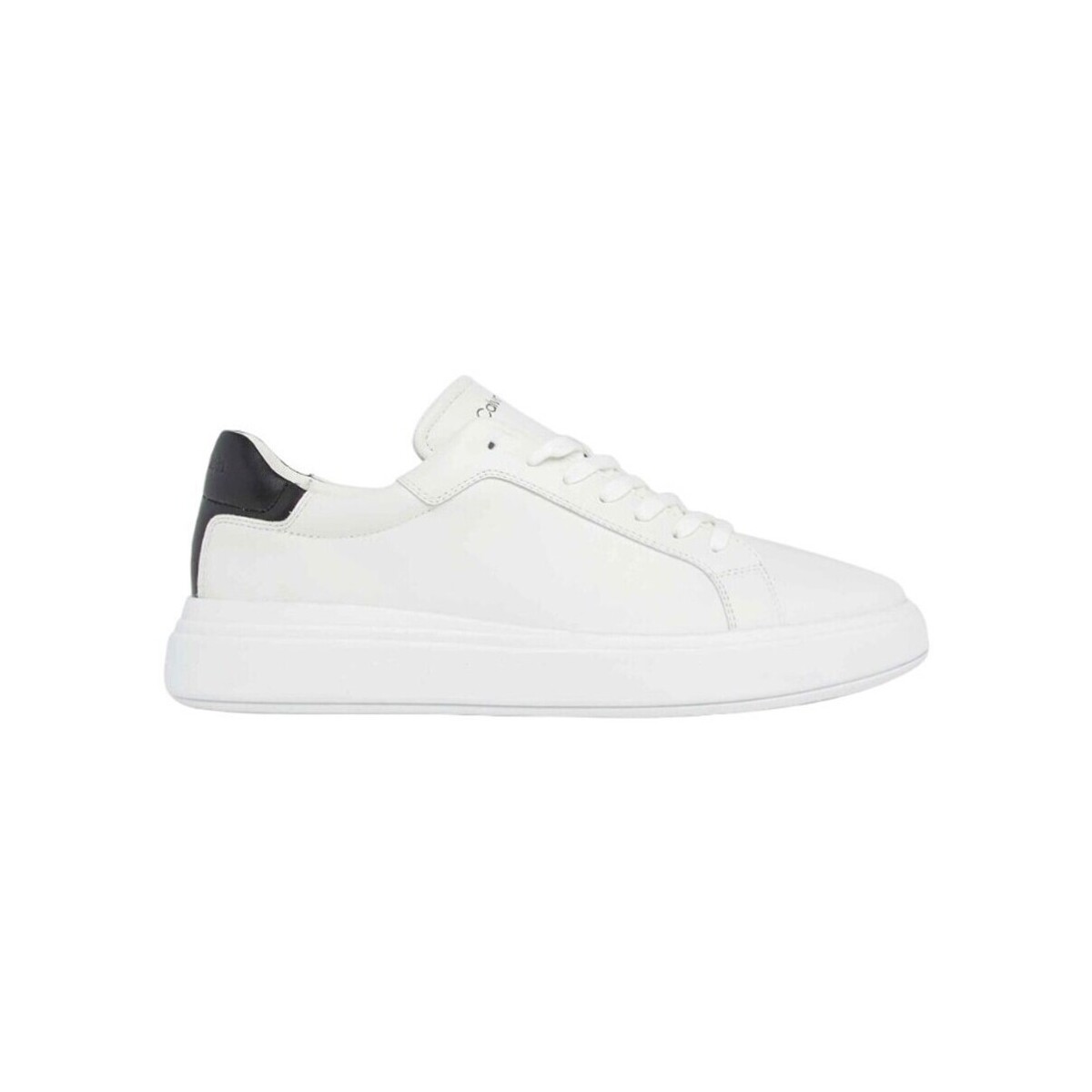 Sapatos Homem Sapatilhas Calvin Klein Jeans HM0HM01016 0K9 Branco