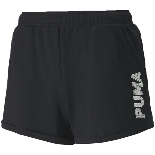Textil Mulher Shorts / Bermudas Puma  Preto